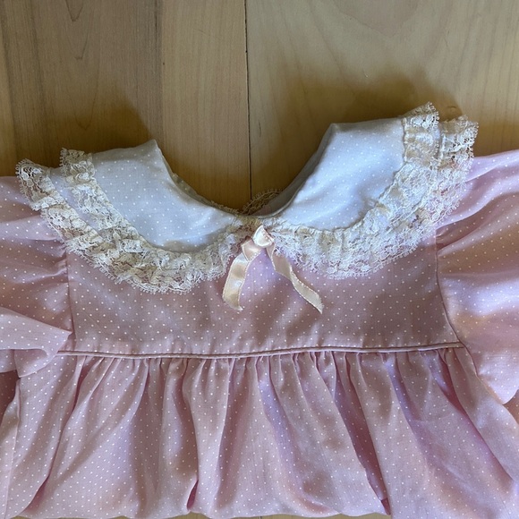 Vintage Girls Bundle Dress/Romper/Top-New York Kids/Alexis/Carter 6/12/18 Months - Picture 12 of 16